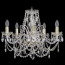 Подвесная люстра bohemia ivele crystal 1411 1411-5-195-g